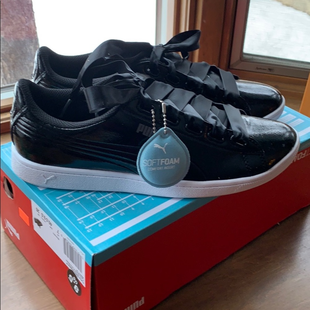 Puma Vikky Ribbon black